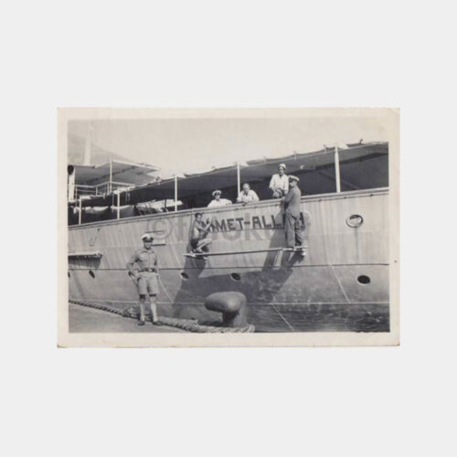 1943 Nimet-Allah Yatı Konulu Orijinal Fotoğraf