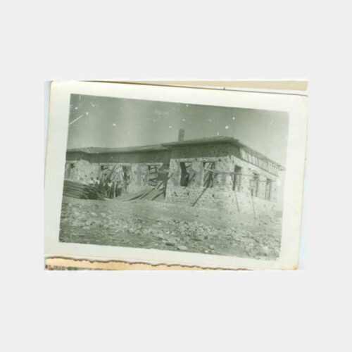 1930 Turgut İlkokulu İnşaatı Konulu Fotoğraf