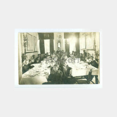 1930 Okul Yemeği Konulu Fotoğraf
