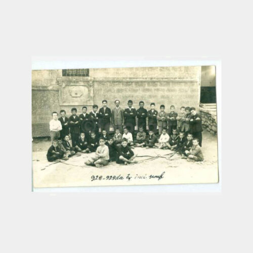 1929 Unkapanı -Foto Cemil- Okul Grup Fotoğraf