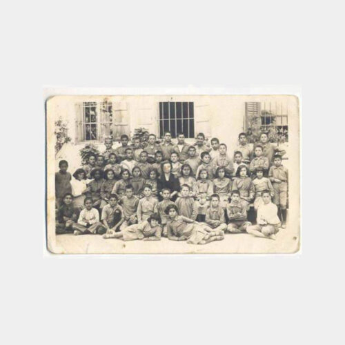 1940 İstanbul Kandilli Ortaokul Grup Fotoğrafı