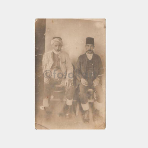 1900 Osmanlı Tipler Konulu Fotoğraf
