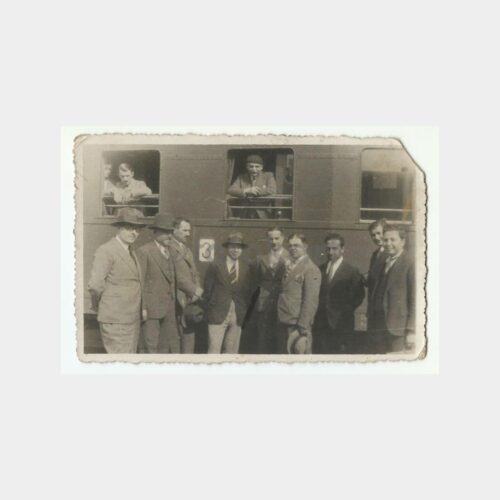 1929 Polonya Krakov - Litvanya Vilnius Öğrenci Fotoğrafları