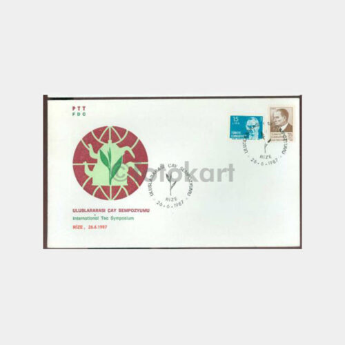1987 Rize Uluslararası Çay Sempozyumu FDC