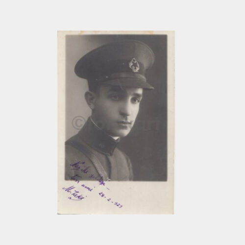 1928 Turan Fotoğrafhanesi Subay Konulu Fotoğraf