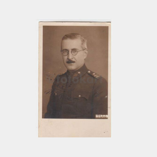1940 Foto Rekor - Gözlüklü Subay Konulu Fotoğraf