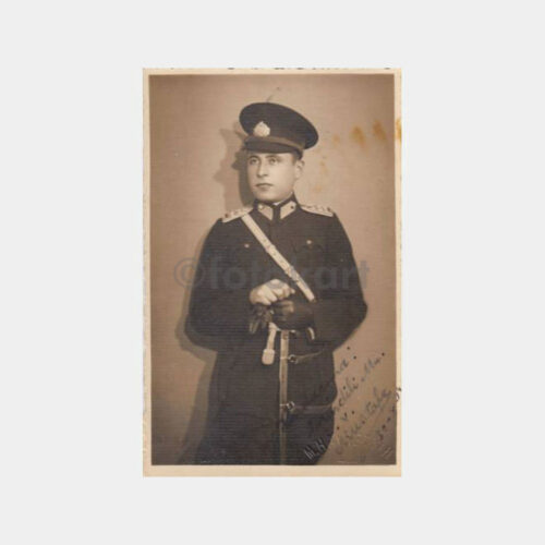 1934 Foto M. Hayrettin Askeri Subay Fotoğraf