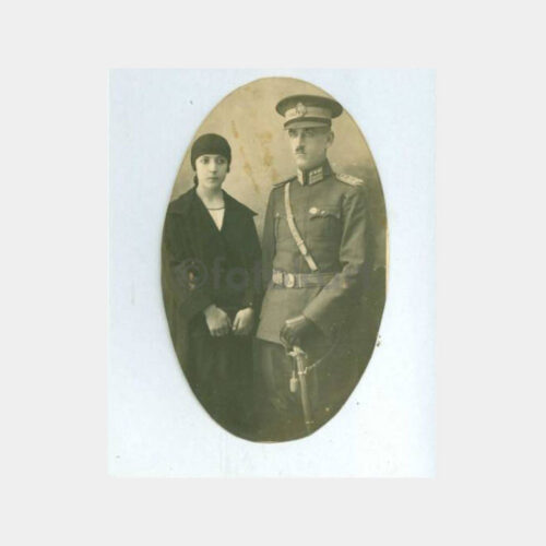 1928 Subay ve Eşi Görünüş Fotoğraf