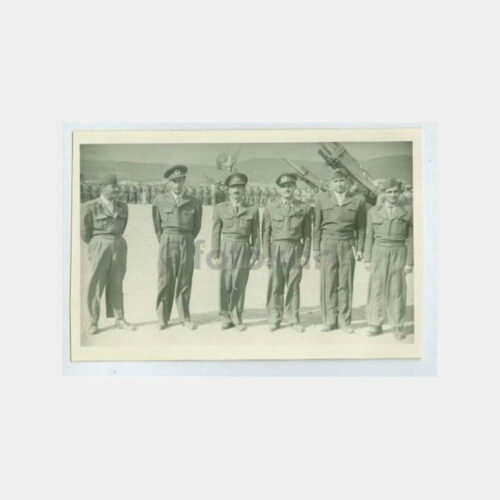 1940 Topçu Birliği Subaylar Fotoğraf