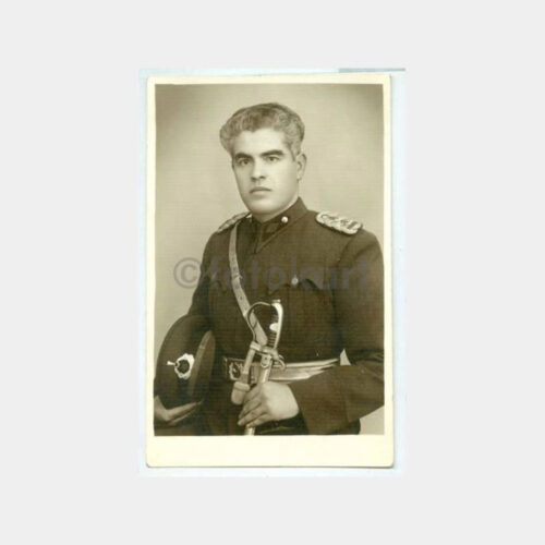 1941 Kılıçlı Subay Konulu Fotoğraf