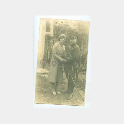 1930 Subay ve Eşi Görünüş Fotoğraf