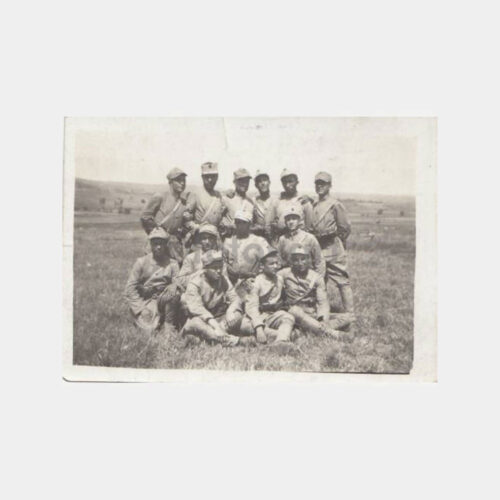 1933 Tekirdağ Askerlik Hatırası Konulu Fotoğraf