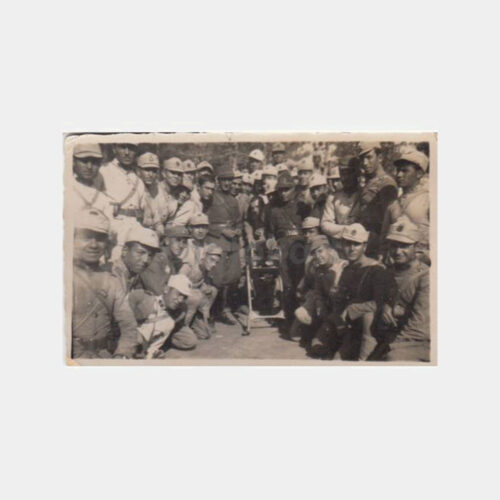 1933 Tekirdağ 159 Alay Makineli Tüfeği 2 Adet Fotoğraf