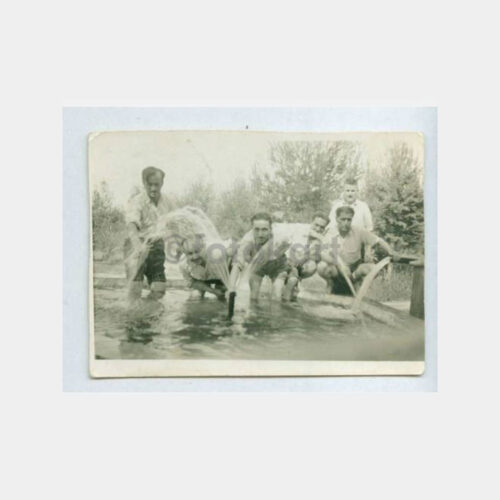 1951 Tekirdağ Ulaş Köyü Havuzu Fotoğraf