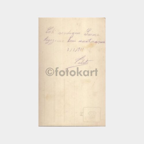 1933 Adana Foto Raşit Zeki Fotoğraf - Görsel 2