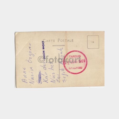 1929 Tarsus Aile Konulu Fotoğraf - Görsel 2