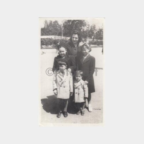 1945 Foto Cumhuriyet - Taksim Aile Konulu Fotoğraf