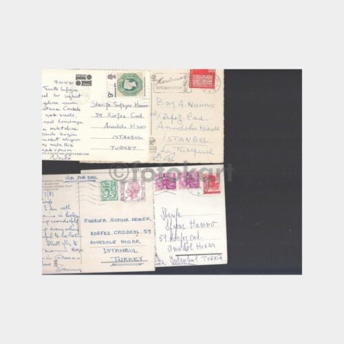 Boğaziçi Anadoluhisarı - Hanno Ailesi Kartları (23 Adet)