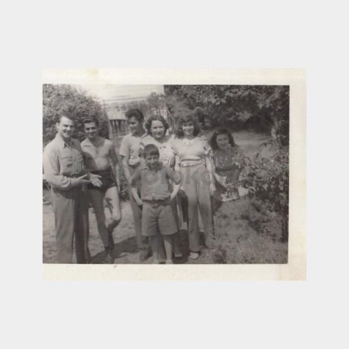 1948 Moda Plaj Köşk Ailesi Konulu Fotoğraf