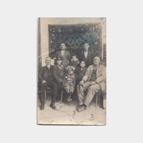 1928 Sünnet Çocuğu ve Ailesi Konulu Fotoğraf