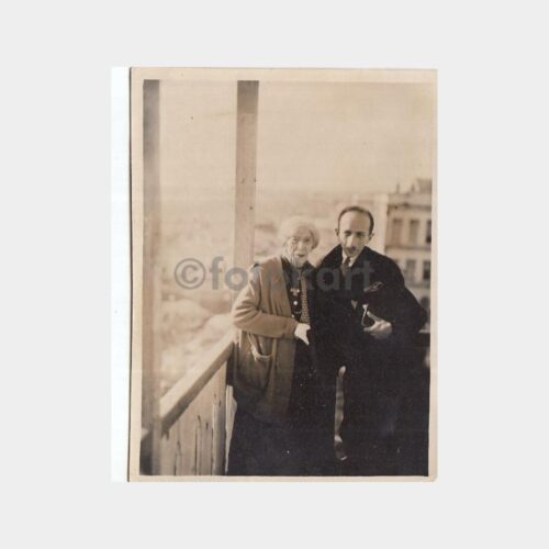 1935 Önemli Aile Grubu 2 Adet Albüm Fotoğrafı - Görsel 2