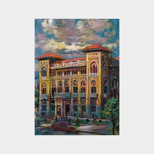 1970 Ankara TC Ziraat Bankası Genel Müdürlük Binası Kartpostal