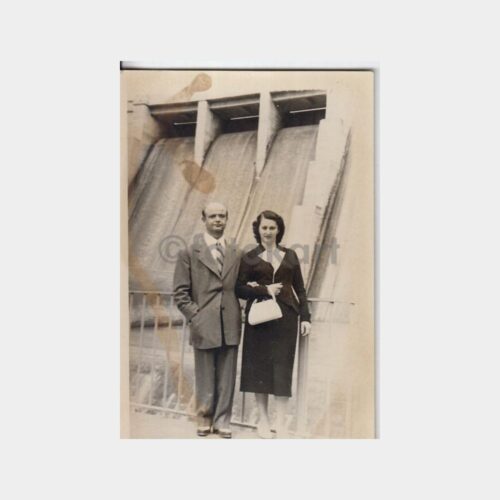 1953 Ankara Çubuk Barajı Gezisi Konulu Fotoğraf