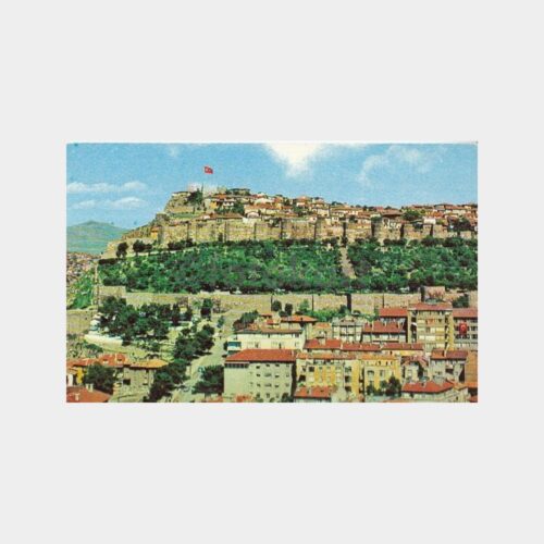 1975 Ankara Kalesi Görünüş Kartpostal