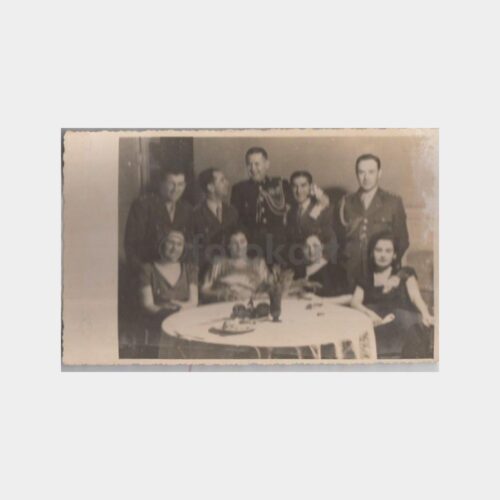 1947 Ankara Palas Eğlence Kültürü Konulu 2 Adet Fotoğraf - Görsel 2