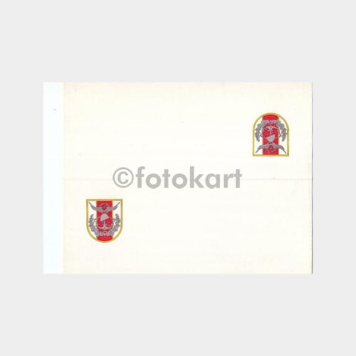 1960 Askeri Harp Okulu Amblemli Tebrik Kartı