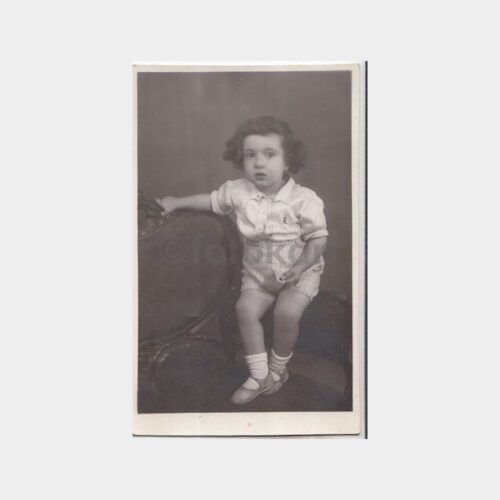 1933 Beşiktaş Foto Artistik Stüdyo - Çocuk Konulu Fotoğraf