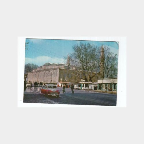 1968 Bursa Dolmuş Taksi Otomobil Konulu Kartpostal