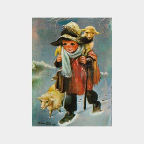 Çoban Fantazi Çocuk Kartpostal