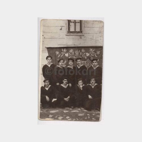 1936 Bahriye Denizciler Grup Fotoğraf