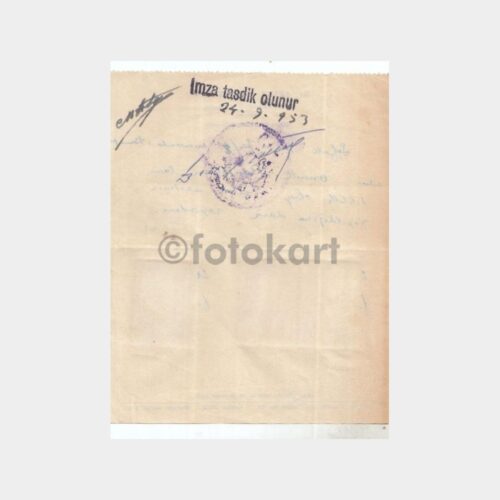 1953 Doktor Artür Bazirganyan Reçetesi - Görsel 2