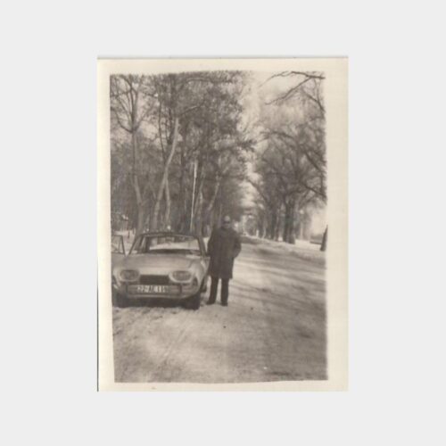 1970 Edirne Plakalı Anadol Oto Konulu Fotoğraf