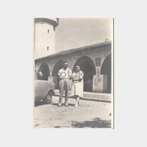 1960 Edirne Kapıkule Gümrük Binası Konulu Fotoğraf