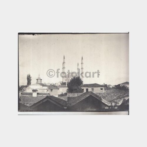 1940 Edirne Selimiye Camii Çevresi Konulu Fotoğraf