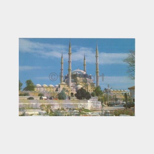 1978 Edirne Selimiye Camii Görünüş Kartpostal