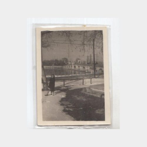 Edirne Meriç Köprüsü Kıyısında Konulu Fotoğraf