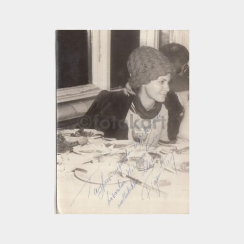 1976 Figen Han - Türk Sineması 3 Adet İmzalı Fotoğraf