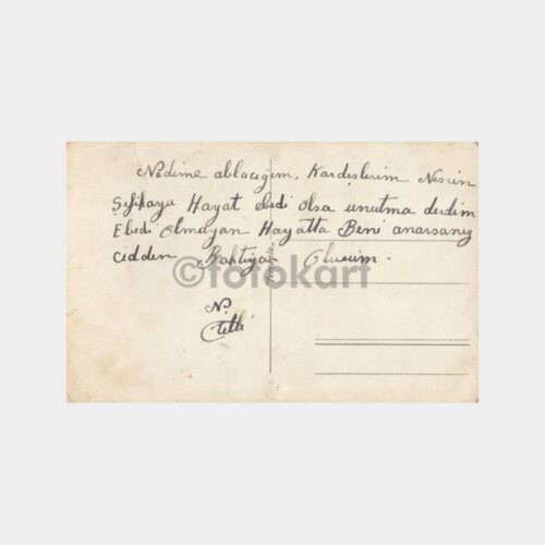 1940 Kafkas Genç Folklor Kız Konulu Fotoğraf - Görsel 2