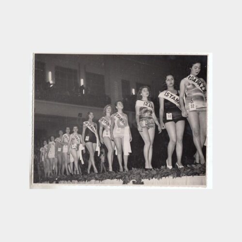 1951 Türkiye Güzeli Günseli Başar - İst Yarışma 6 Adet Fotoğraf - Görsel 2