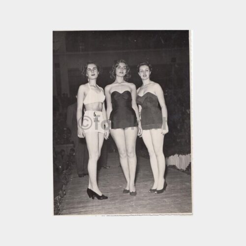 1951 Türkiye Güzeli Günseli Başar - İst Yarışma 6 Adet Fotoğraf - Görsel 3
