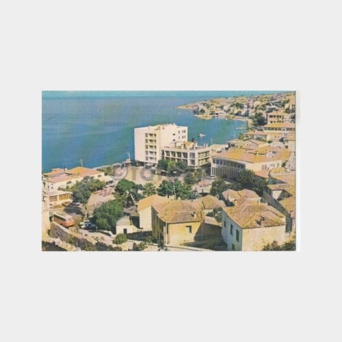 1978 İzmir Çeşme Genel Görünüş Kartpostal
