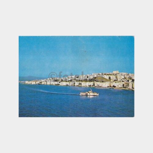 1978 İzmir Körfez Vapuru Görünüş Kartpostal