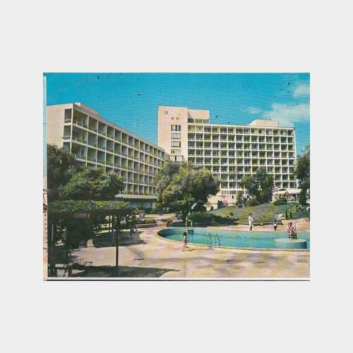 1975 İzmir Büyük Efes Oteli Görünüş Kartpostal