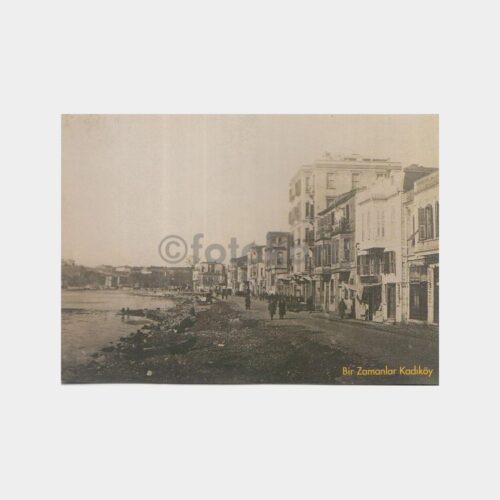 Kadıköy Rıhtım Caddesi Reprodüksiyon Kartpostal