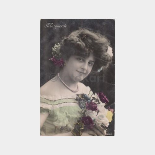 1913 Margaret Fehim Paşa Konulu Kartpostal