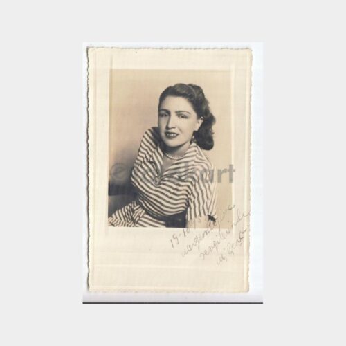 1958 Niğde Kadın Stüdyo Fotoğraf